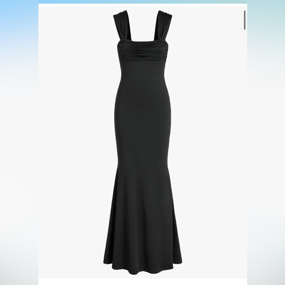Elegant Black Evening Gown
